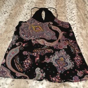 Womens express Tank- paisley